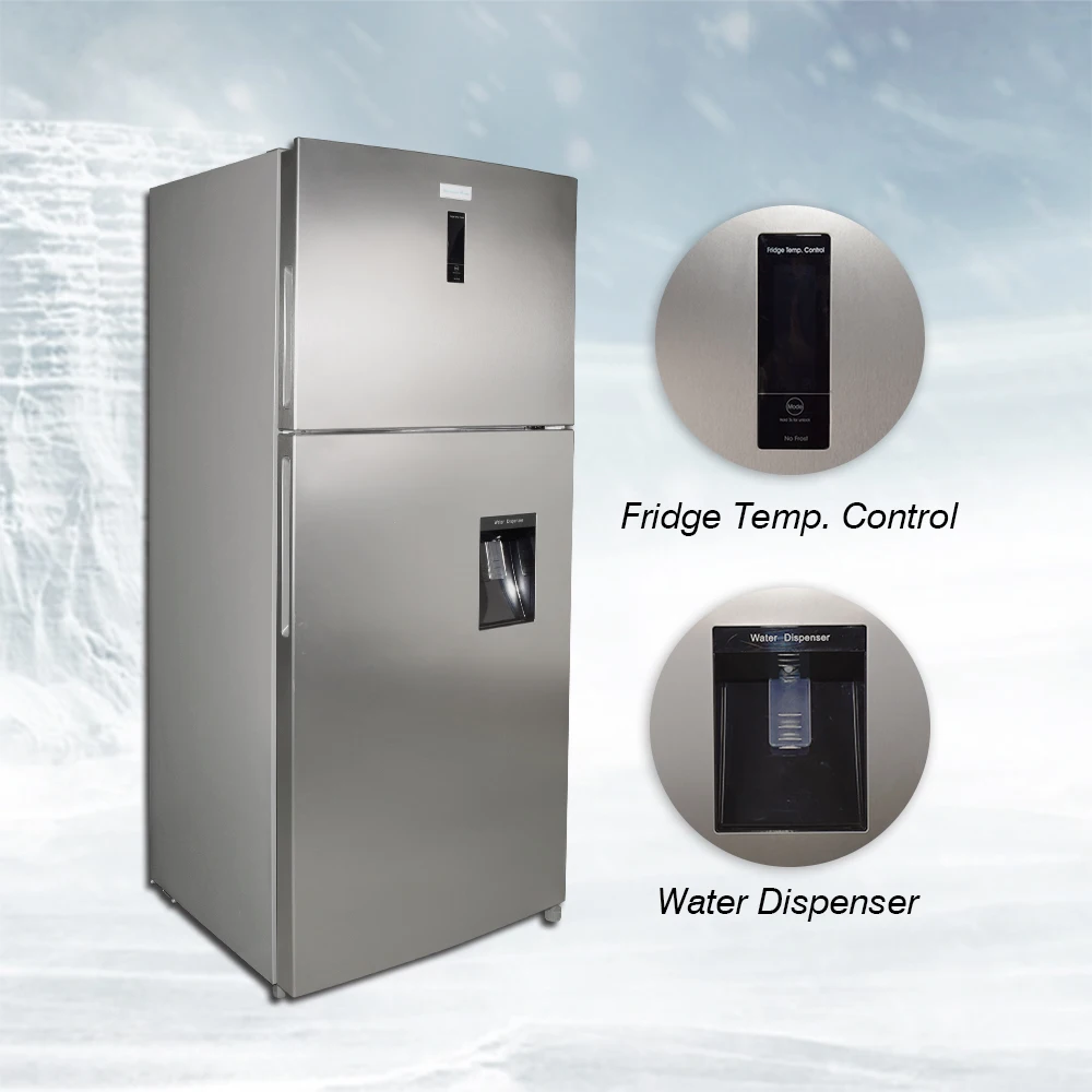 top bottom refrigerator water dispenser