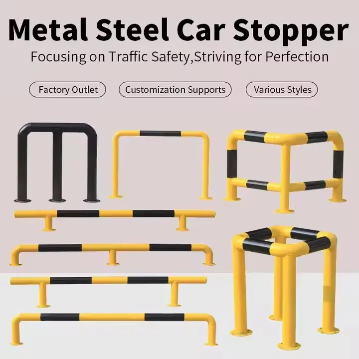 Barre Anti-Collision Garde-Corps En U - Protection Stationnement Garage Avec Réfléchissant