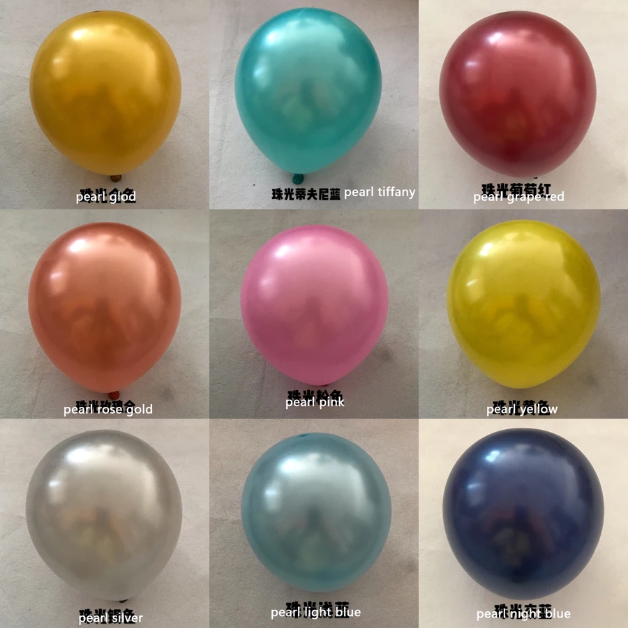 WH Balloon Weight (Choose Style / Color) Irisdecent Pearl