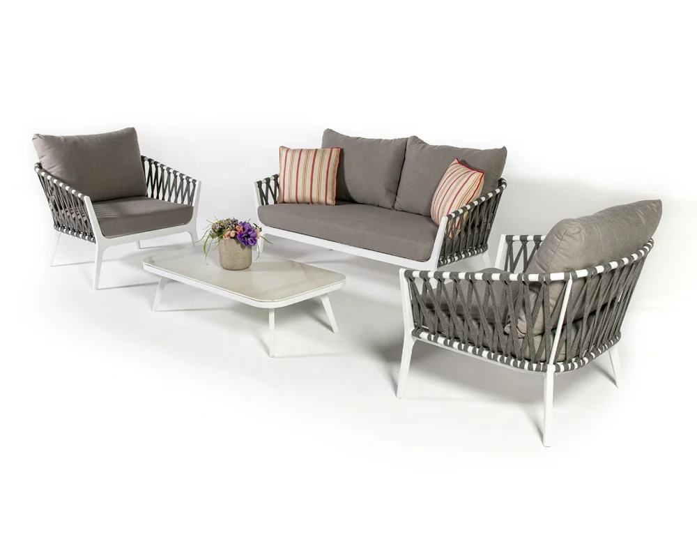 aluminium outdoor couch