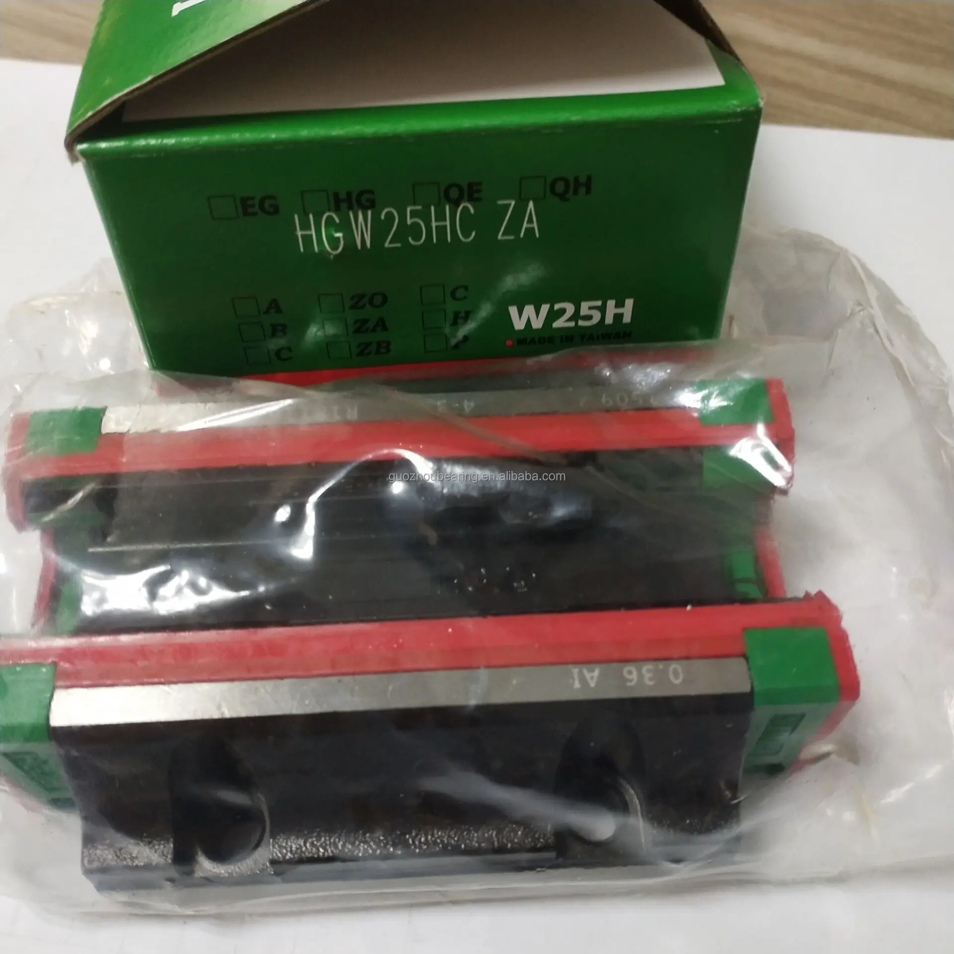 Taiwan Original HIWIN Linear Guide Block Bearing HGW25HC