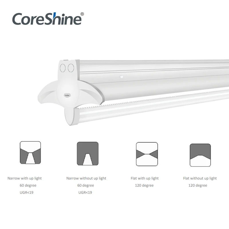 Indirect Inflective Led Linear Lighting System with Low UGR