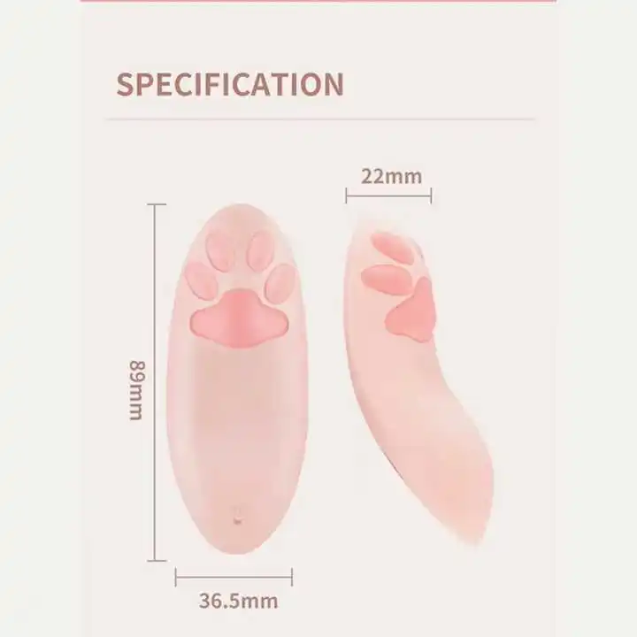 New Arrival 10 Speeds Remote Control Adult Vibrator Cat Paw G Spot Bullet  Sex Vibrators