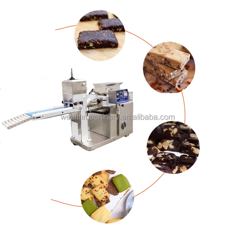 Small Energy Granola Cereal Dates Protein Fruit Bar Extruder For Home