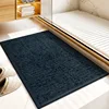 Snowflake Velvet - Navy Blue