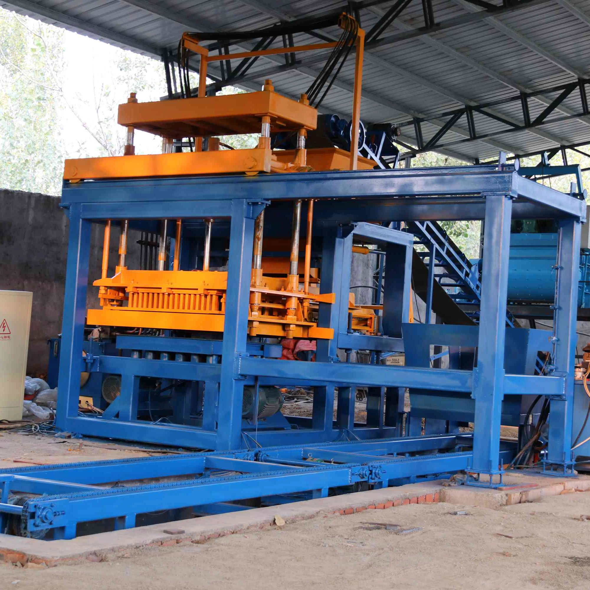 QT12-15 автоматический блок делая машину