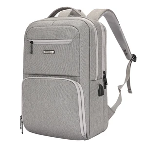 OMASKA Custom Backpack Business Mochilas Men Computer Usb Charger Bag