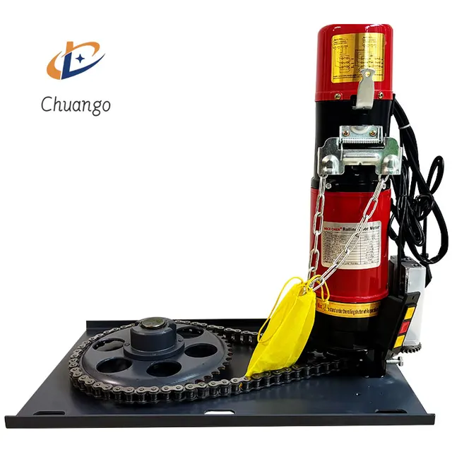 Modern Automatic Central Garage Roller Door Operator Lateral Shutter Motor for Mall Enrollable Puertas Design with Style