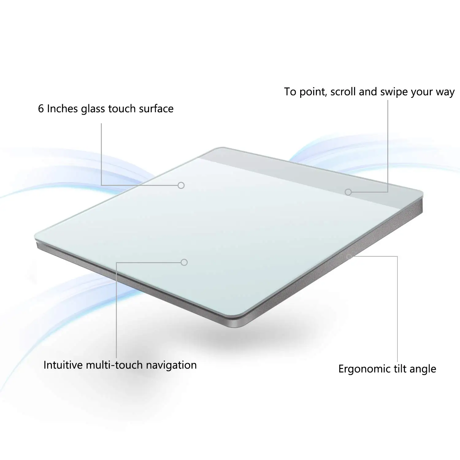 Apple Style Type C Wireless Large Size Magic Laptop Ultra Slim Trackpad With Multitouch