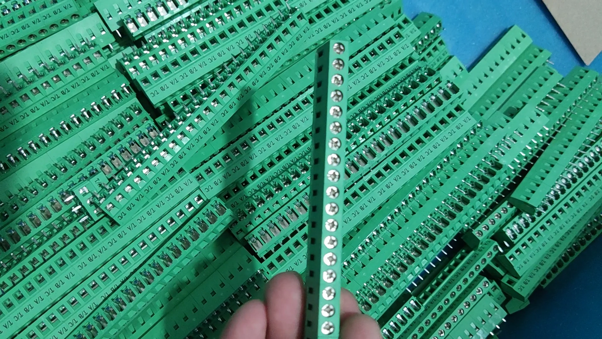 2.5mm 3.5mm Pitch Terminal Blocks Dg250 Wire Spring Terminal Block