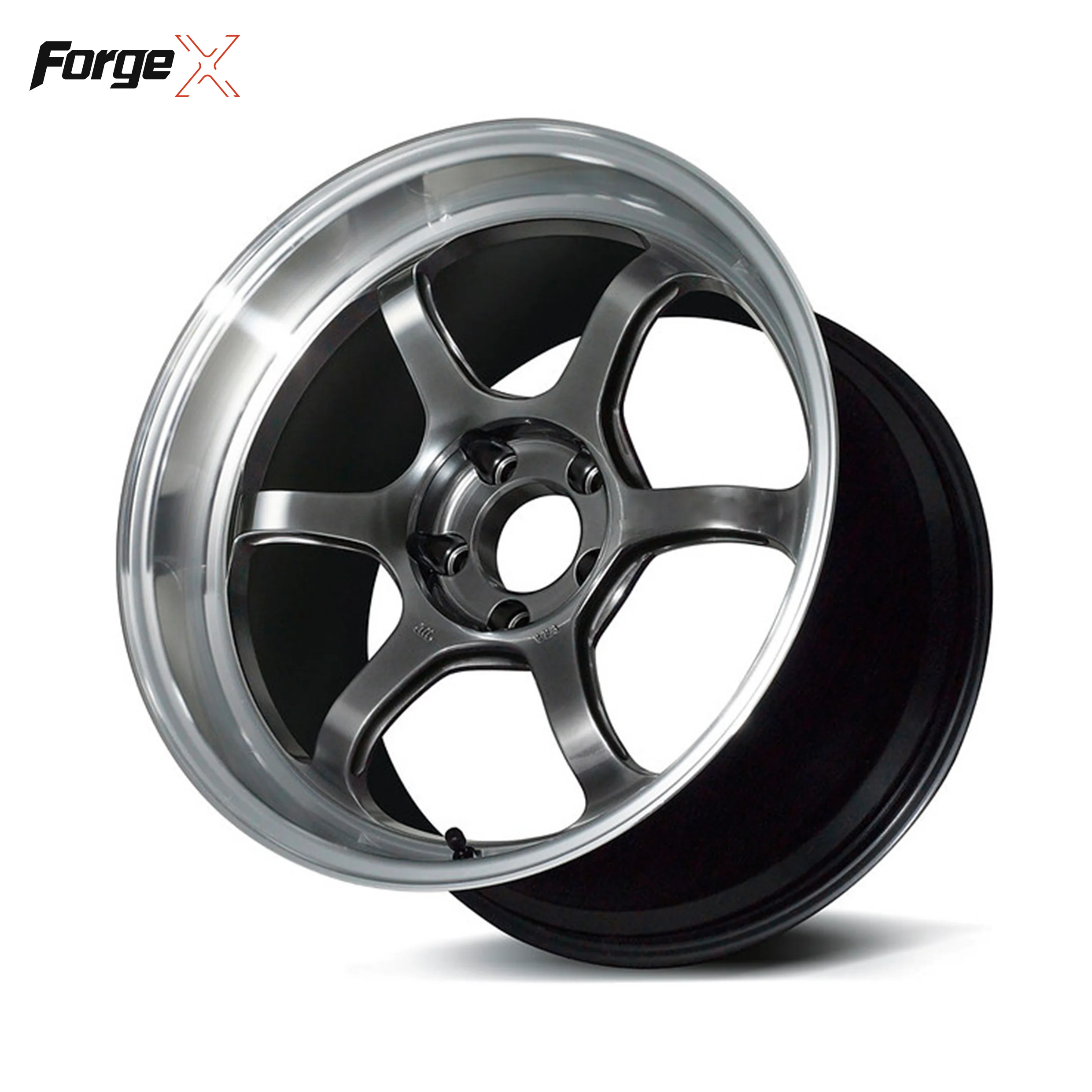 Forgex R6 Style Forged Wheels 18/19/20 Inch 5x114.3 for GR Supra 350Z WRX STI Evo X S2000 RX7 IS300 Civic Type R BRZ