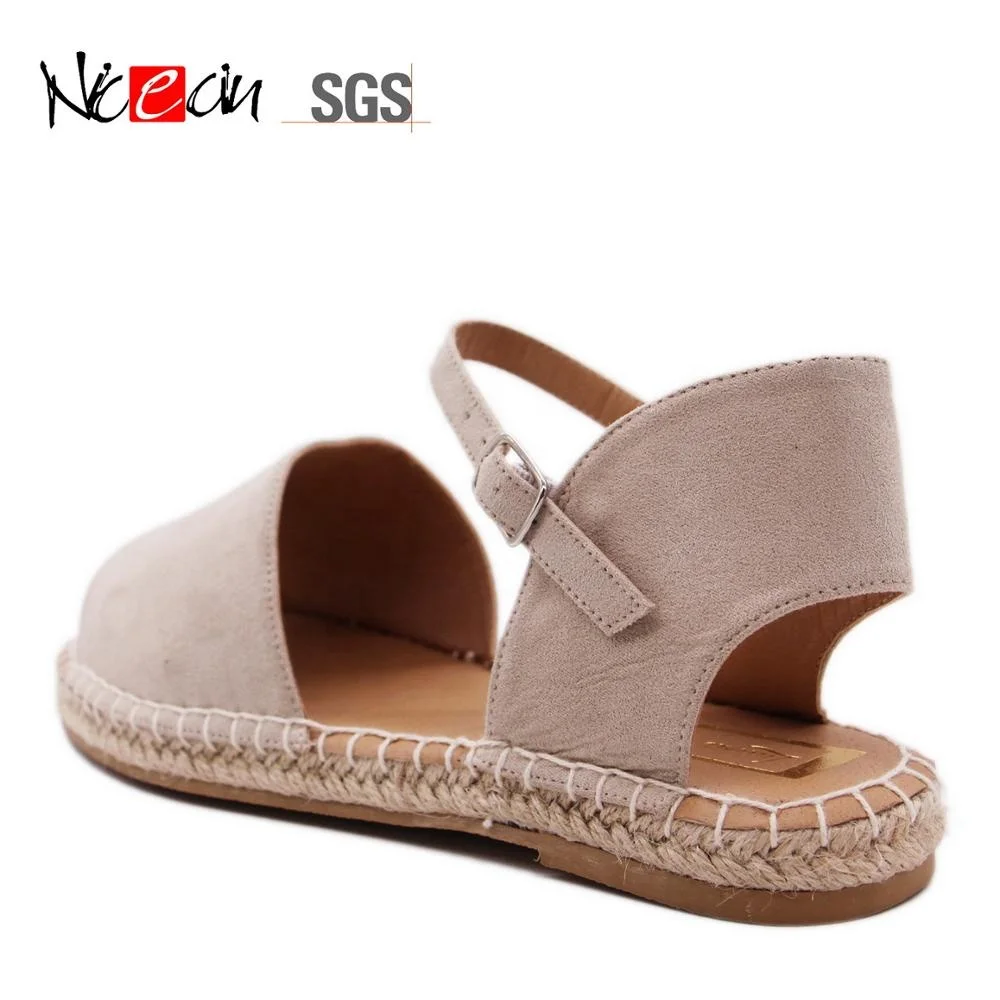 Nicecin-Sandalias clásicas de fábrica china, alpargatas de cáñamo