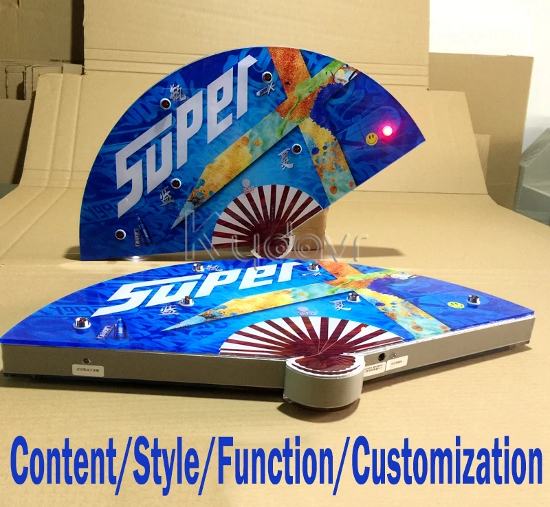 Electric Lucky LED Light Chance Raffle Game Drum Activity