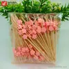 Pink Plum Flower 12cm 100pcs/bag