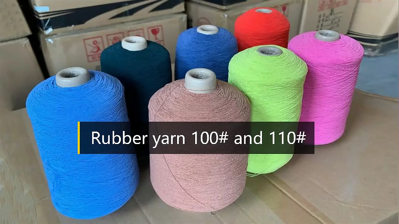 High Quality Factory Price Latex Covered Polyester Elastic Customized ...