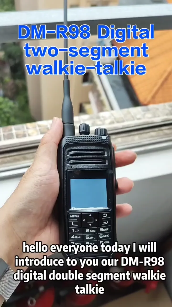 Etmy Cb Radio Uhf Vhf Gps Handheld Digital Two Way Radio Dm-r98 China ...