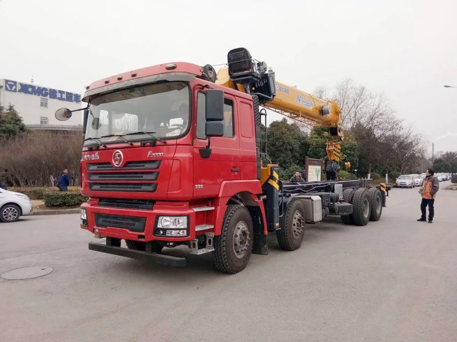 Multifunctional SQ16SK4Q 16 Ton Telescopic Arm Block Manipulator Truck Mounted Lorry Crane