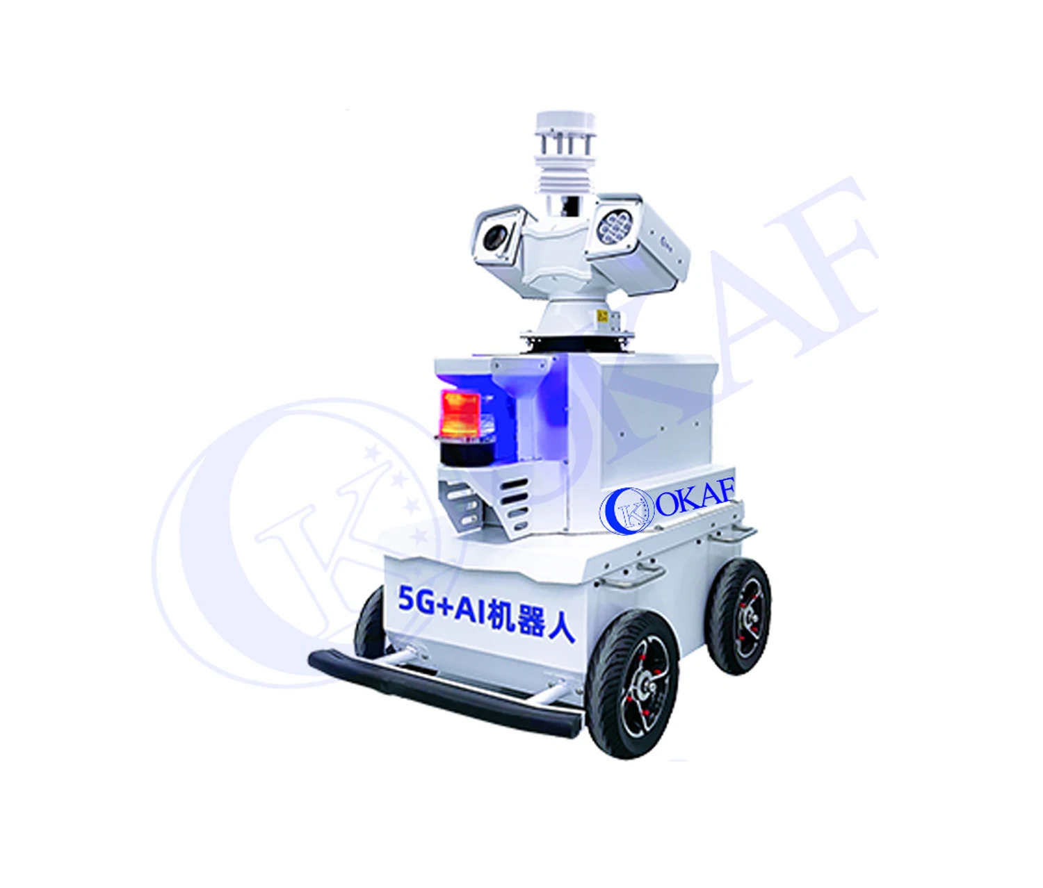 artificial intelligence mobile sentry robot ip ptz security camera with automatic weather -133073
