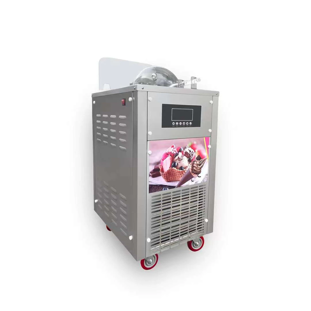 Commercial Gelato Hard Ice Cream Machine Italian Water Ice Machine