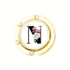 Gold base with white background N