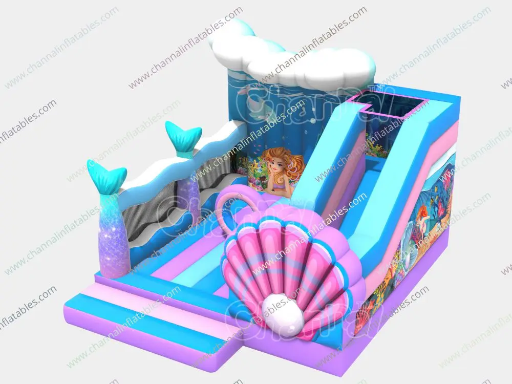 Alibaba Mini Combo Inflatable New Design Commercial Mermaid Inflatable Bouncer Combo Jumper| Alibaba.com