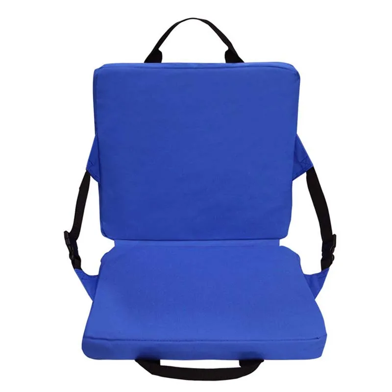 Low Moq High Quality Outdoor Portable Foldable Stadium Seat Cushion for Bleacher