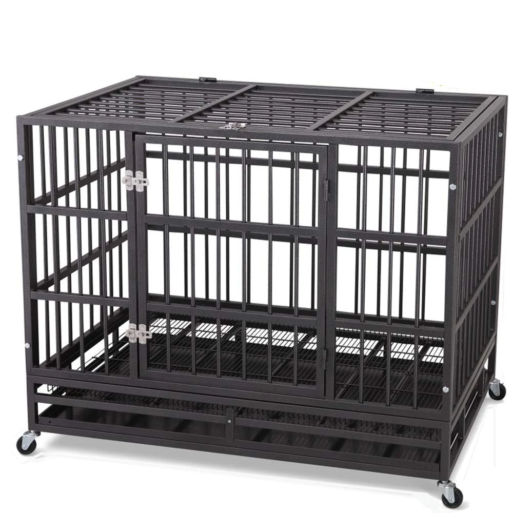 reinforced dog cage