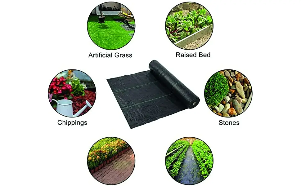 Agricultural Anti Grass Cloth Polyethylene Ground Cover for Gardening ...