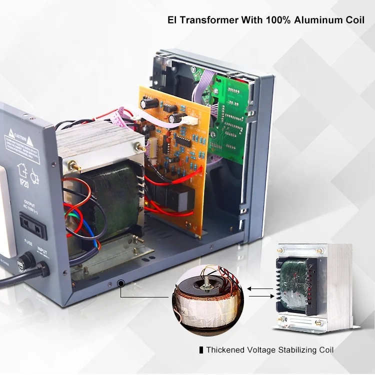 Automotive Voltage Regulator Ic Home Automatic Voltage Stabilizer Digital Display with USB Power 230v Voltage Stabilizer