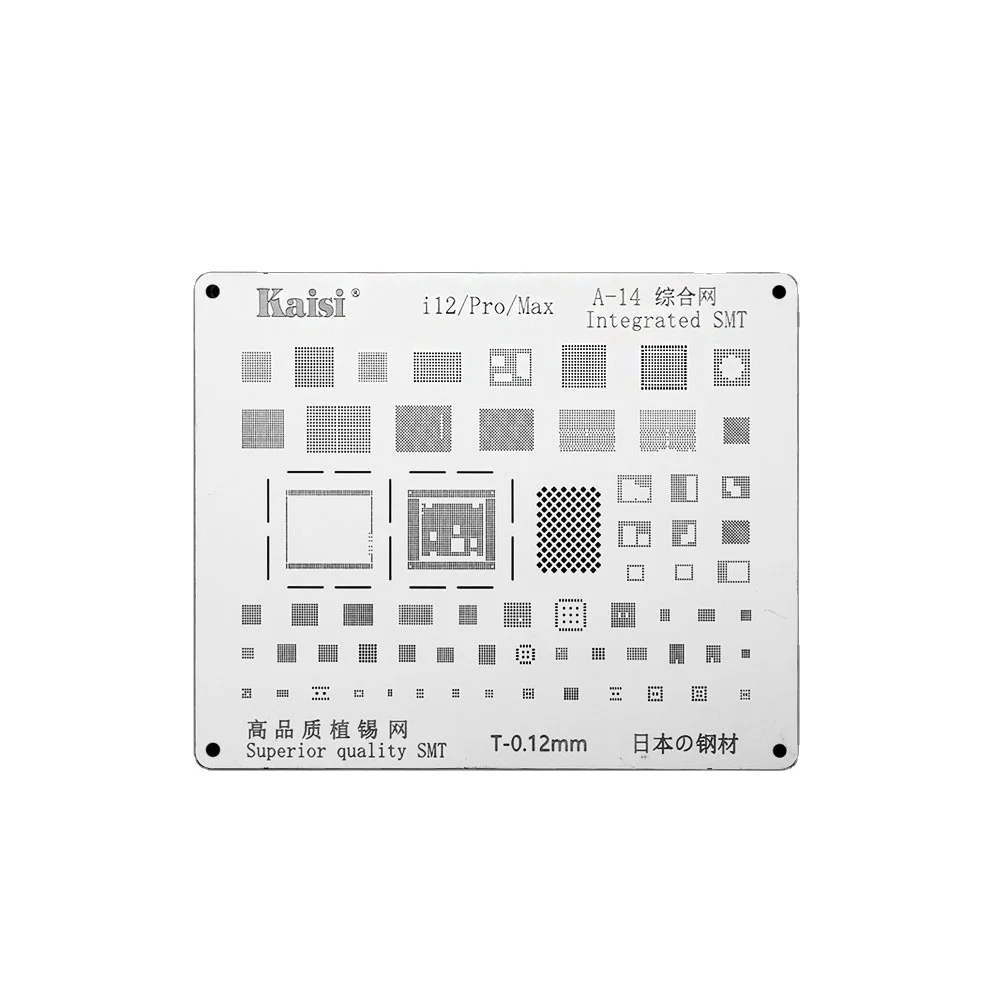 Welded Plate Welding Aid Kaisi 2D Tin Planting Net For IPhone 6S 7 8 9 11 12 Pro X XS MAX