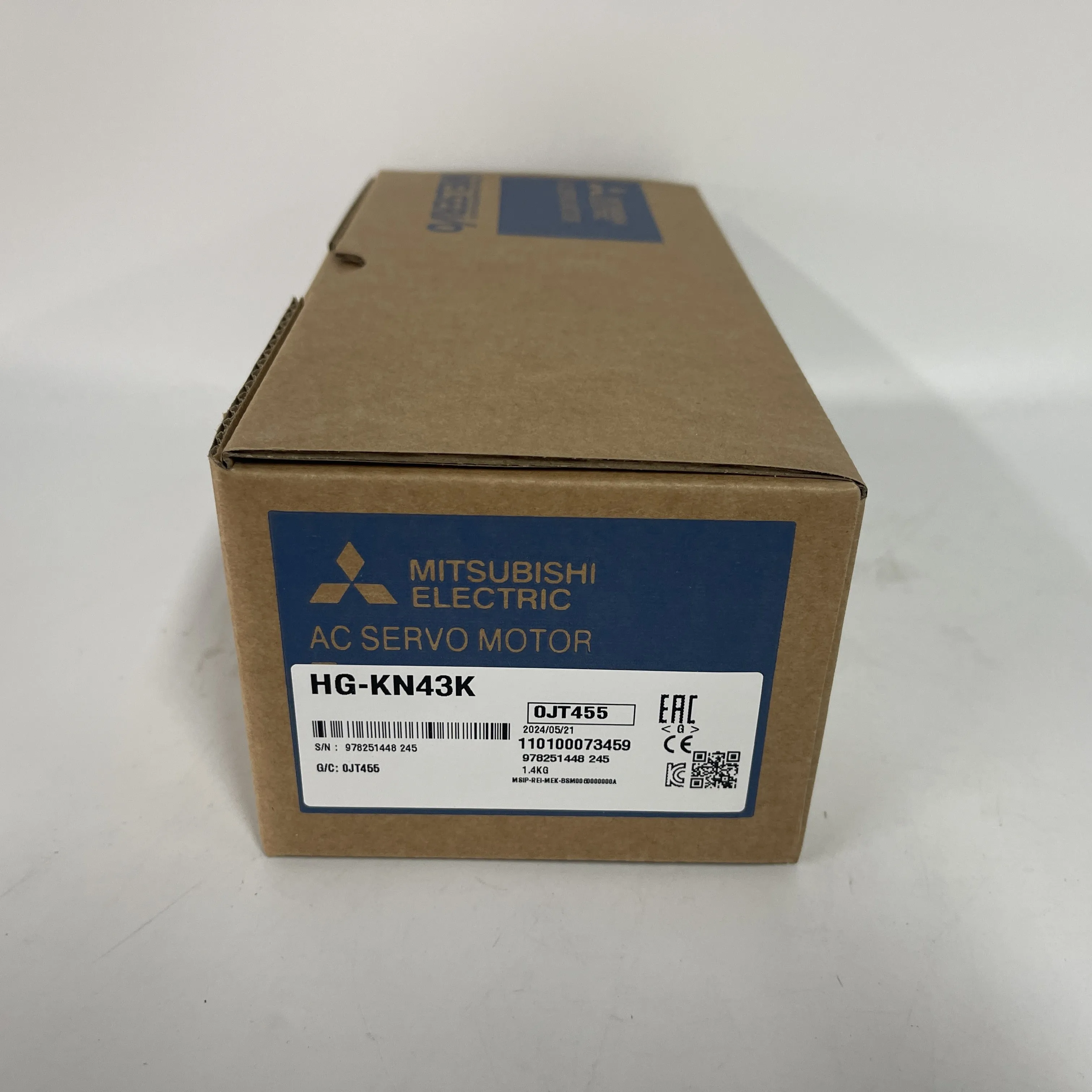 Mitsubishi AC Servo Motor HG-KN43K