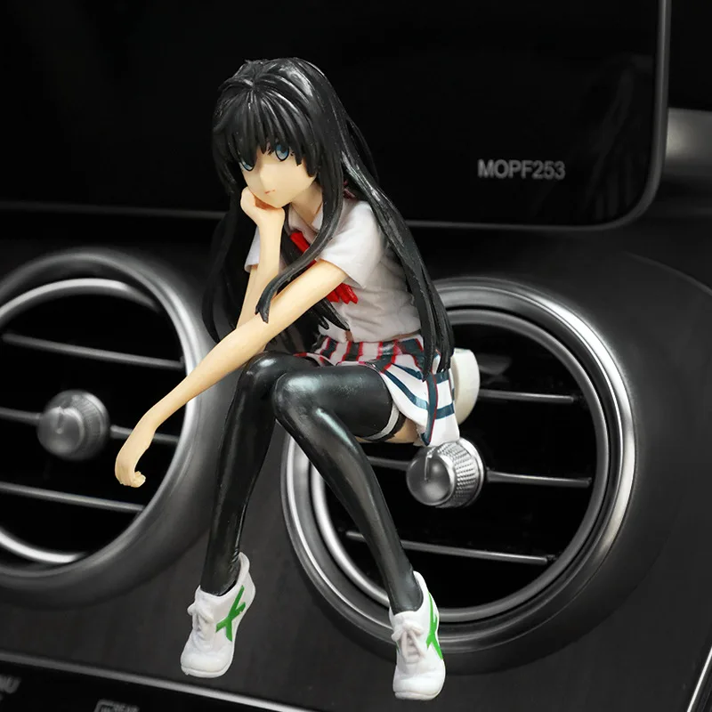 Black Girl Anime Car Accessories