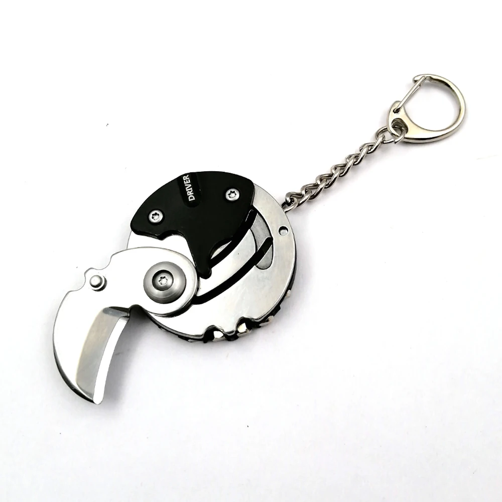 Fábrica Personalizada Ao ar Livre Mini FACA de acampamento FACA de sobrevivência com Wrench