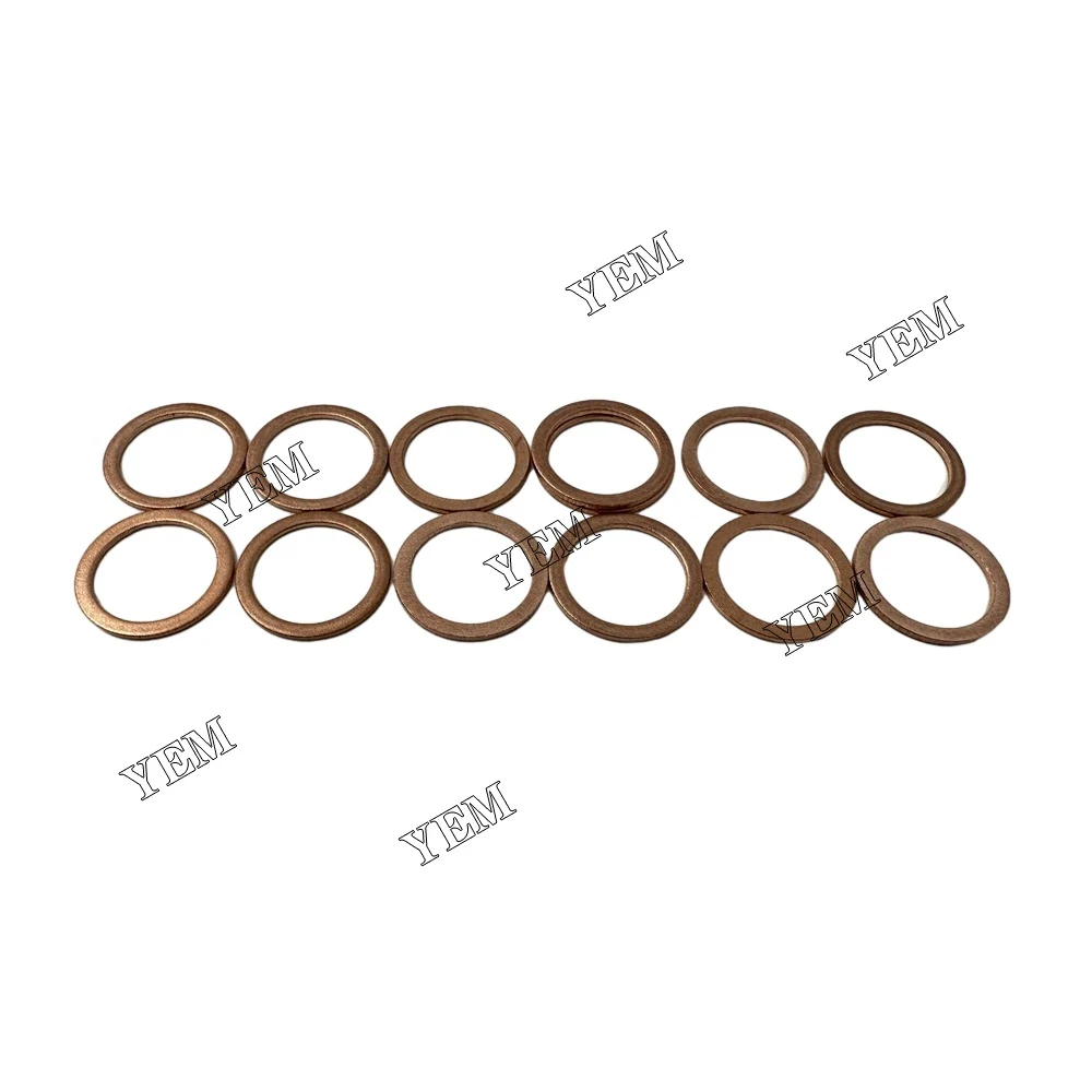 Engineering Machinery Part 119600-11460 Gasket Copper 3TNE68 for Yanmar 3TNE68 Industrial Machinery Engine Parts