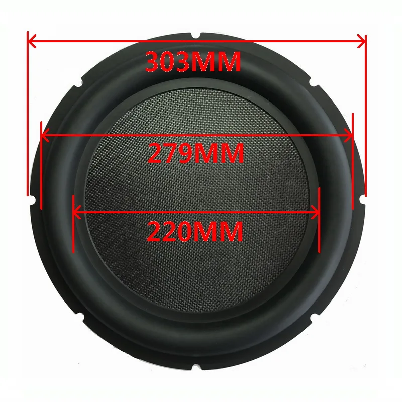 Radiatori Passivi Per Woofer Da 3 A 12 Pollici – Membrana Vibrante Per Auto, Migliora Il Basso Senza Alimentazione Esterna