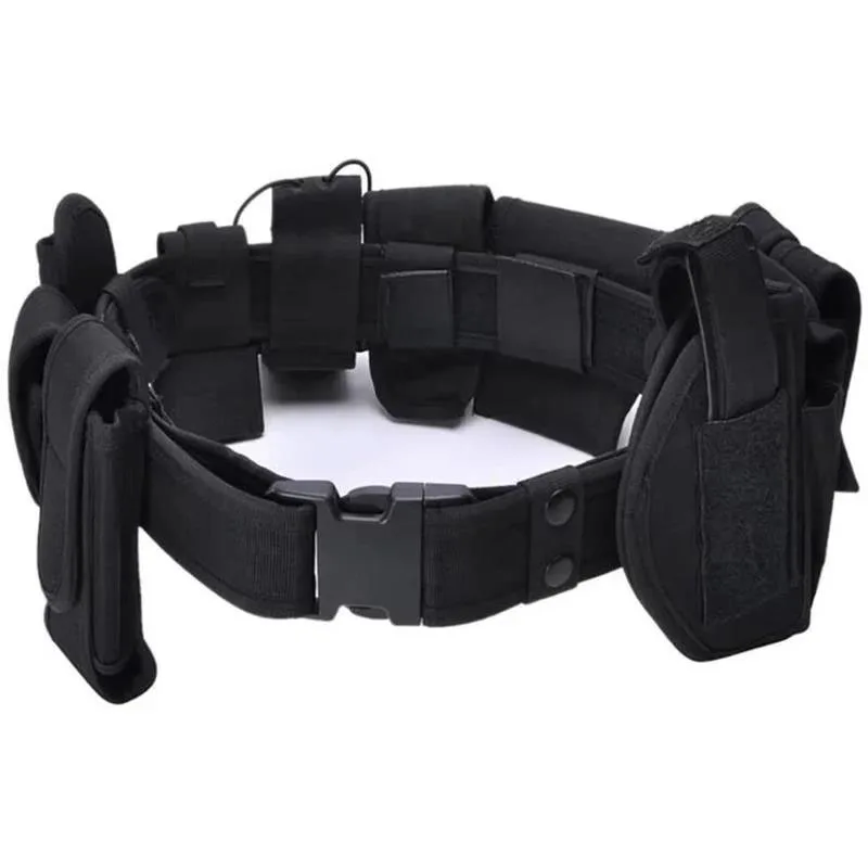 Lightweight Sport Enthusiasts Tactical Pouch Sets Multifunctional Utility Kit Belt Adjustable Duty Belt Security Duty Belts