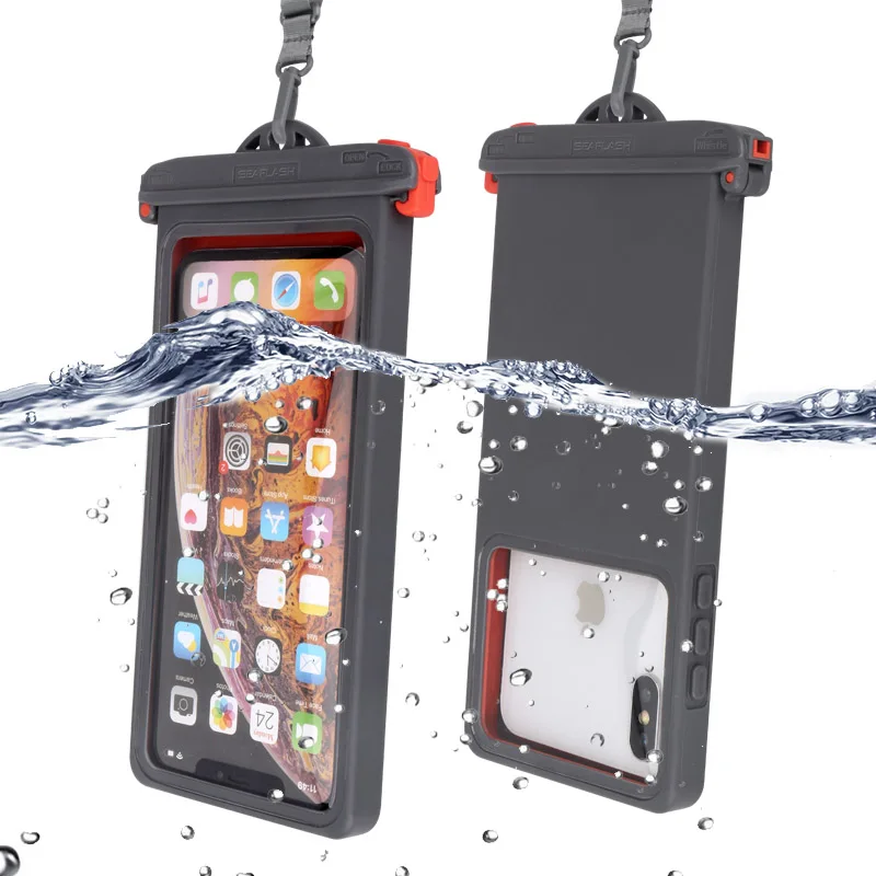 New 35m Depth IPX8 Waterproof Phone Pouch Underwater Camera Photography  Cell Phone Case Waterproof Diving Mobile Phone Case