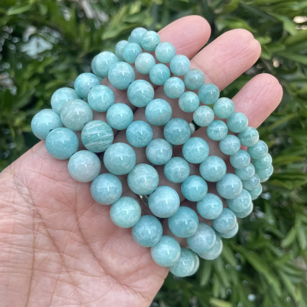Bracciale Regolabile Con Perline Di Cristallo Naturale 4 Mm - Fatto A Mano, Gemma Per Donna E Uomo, Accessorio Festival (Ametista/Quarzo Rosa)