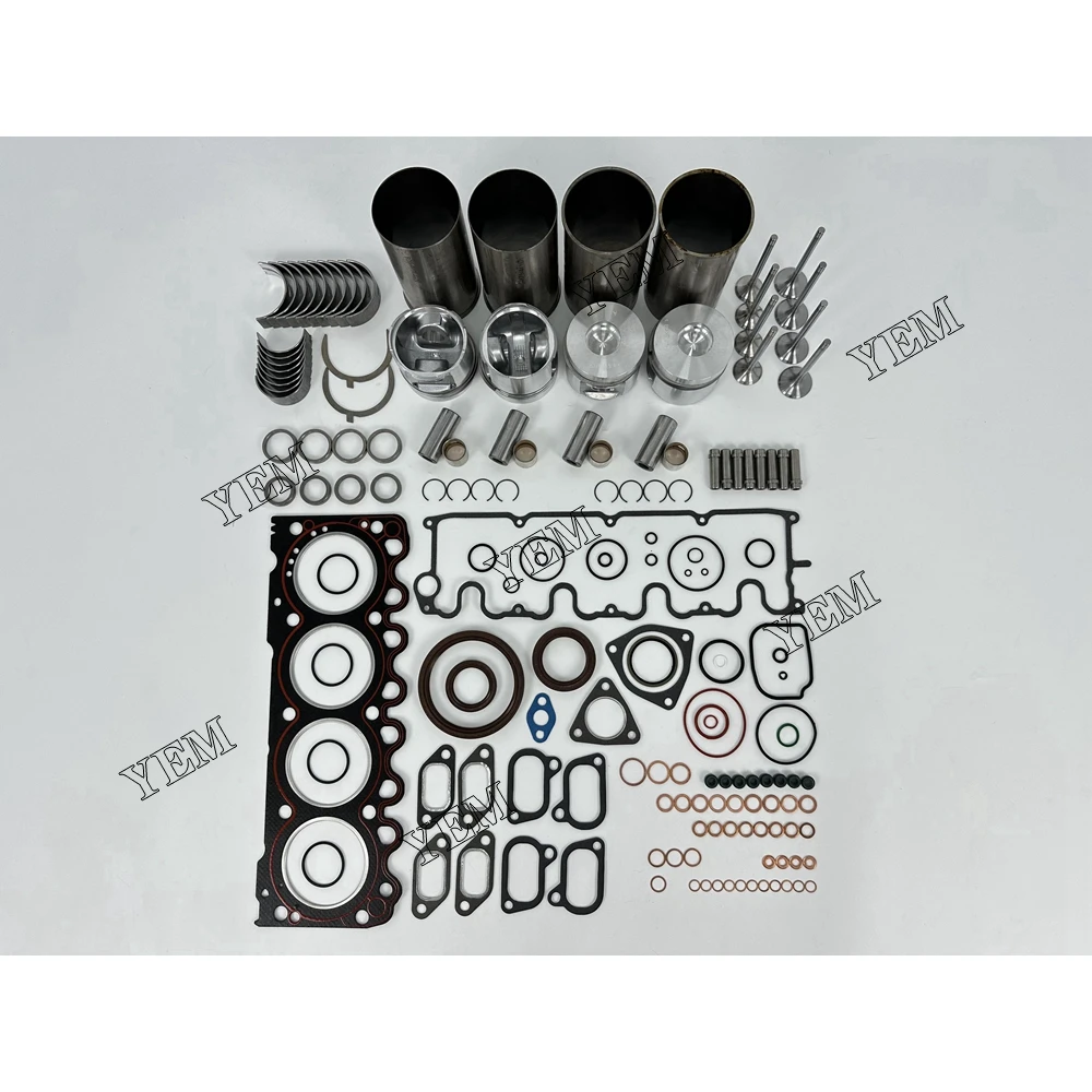 For Deutz BF4L1011 Overhaul Kit With Engine Valves Bearings Piston Rings Full Gasket Set Liner Kit Engine Repair Kit