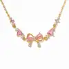 Gold bowknot-bracelet