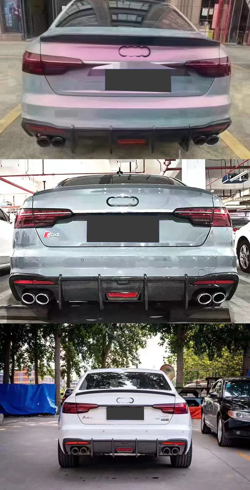 Audi A4 S4 B9.5 Rear Diffuser - Fastdaya Carbon Fiber