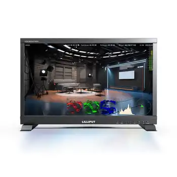 LILLIPUT New 21.5 inch 1000 Nits High Brightness Live Push Stream & Recording Monitor with 3G SDI and HDMI 2.0 input