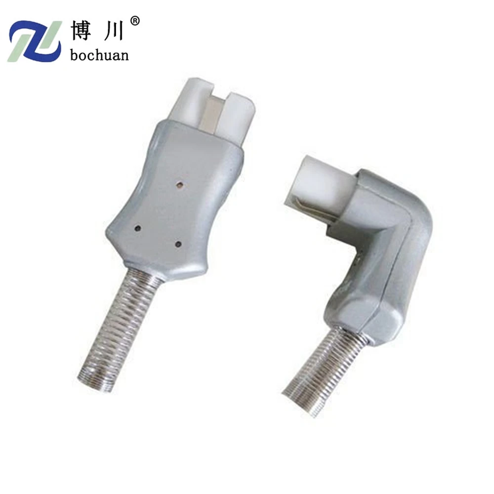 High Temperature 2 Pins Silicone Rubber Ceramic Heater Plug