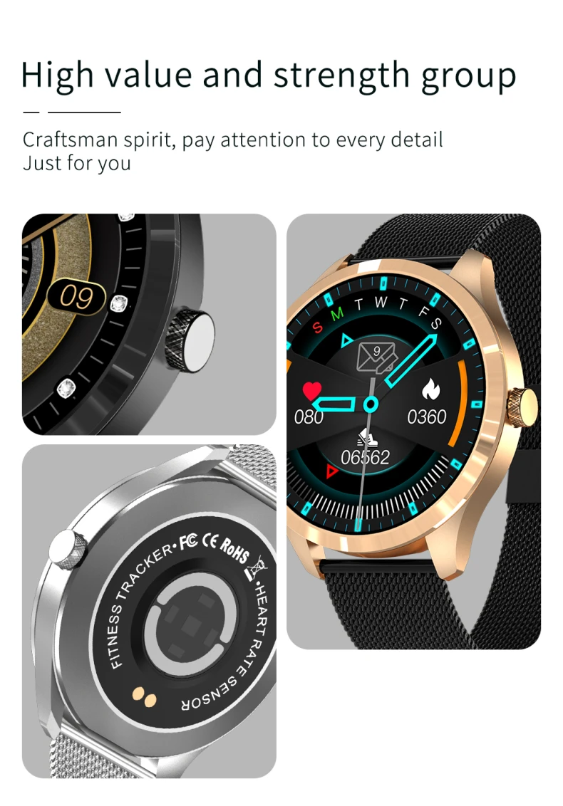 Latest Smart Watch Q9L Multi-language Waterproof Touch Screen Double UI Stainless Steel Strap Custom Logo Smart Watch (14).jpg