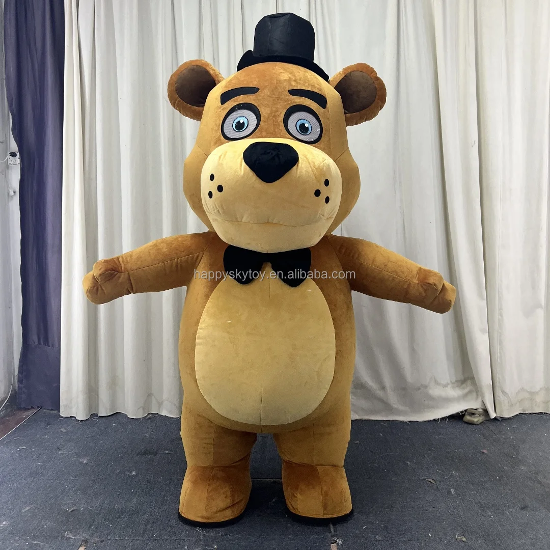 Freddys' Theme Bear Mascot Costume - 2.6m Inflatable FNAF