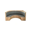 Semicircle booth (grey)