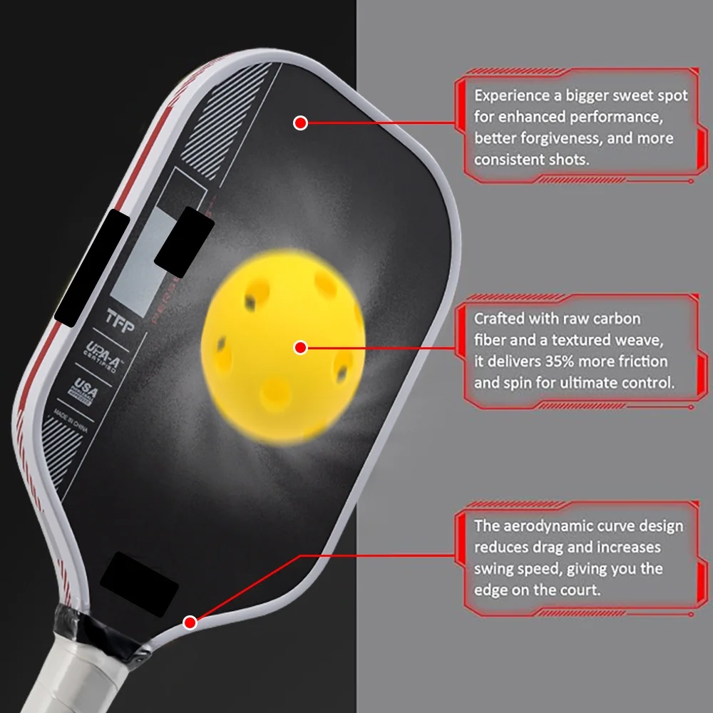 ソウラボ　HONEYCOMB ML4 GEN4 Honeycomb Pickleball Paddle Professional Factory Carbon