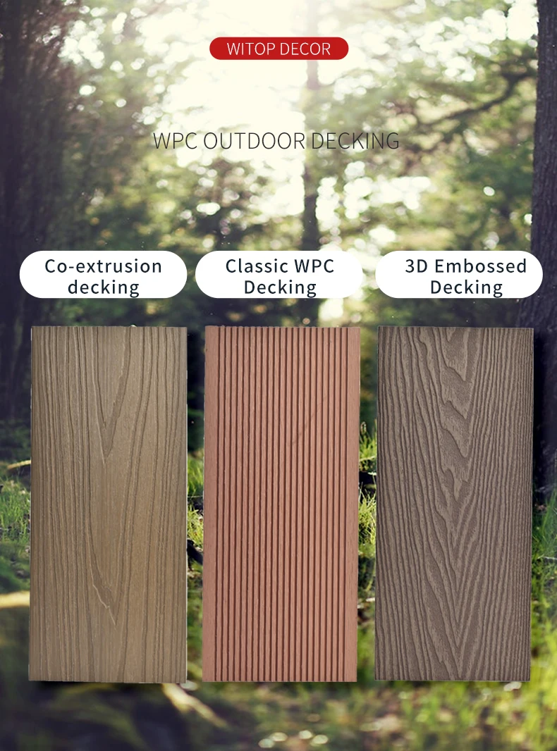 china outdoor wpc decking