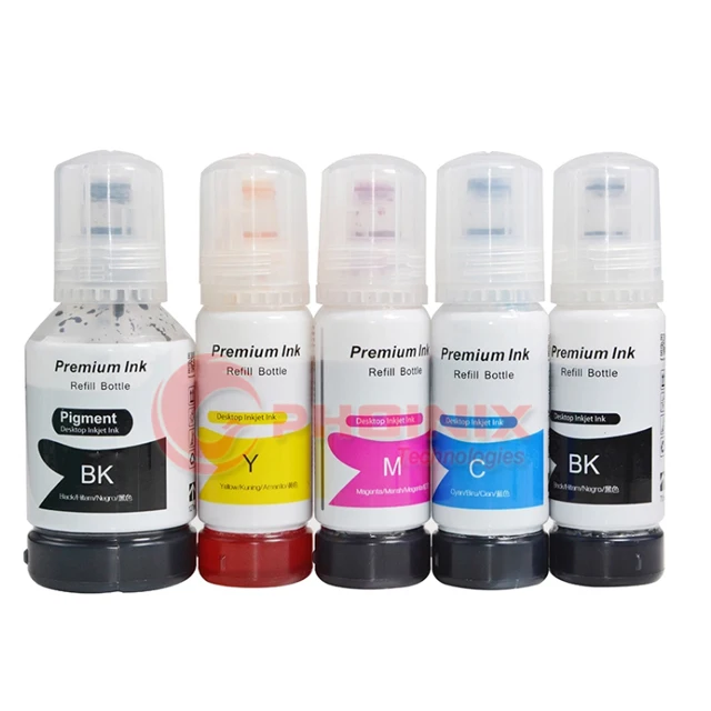 empty ecotank ink bottles