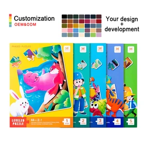 Special Design Widely Used Hot Sale 2 in 1animal Traffic Puzzle Shape Matching Game Magnetic Puzzle Book